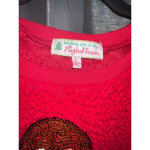 Ugly Christmas Sweater Xmas Size Large - Picture 2 of 3